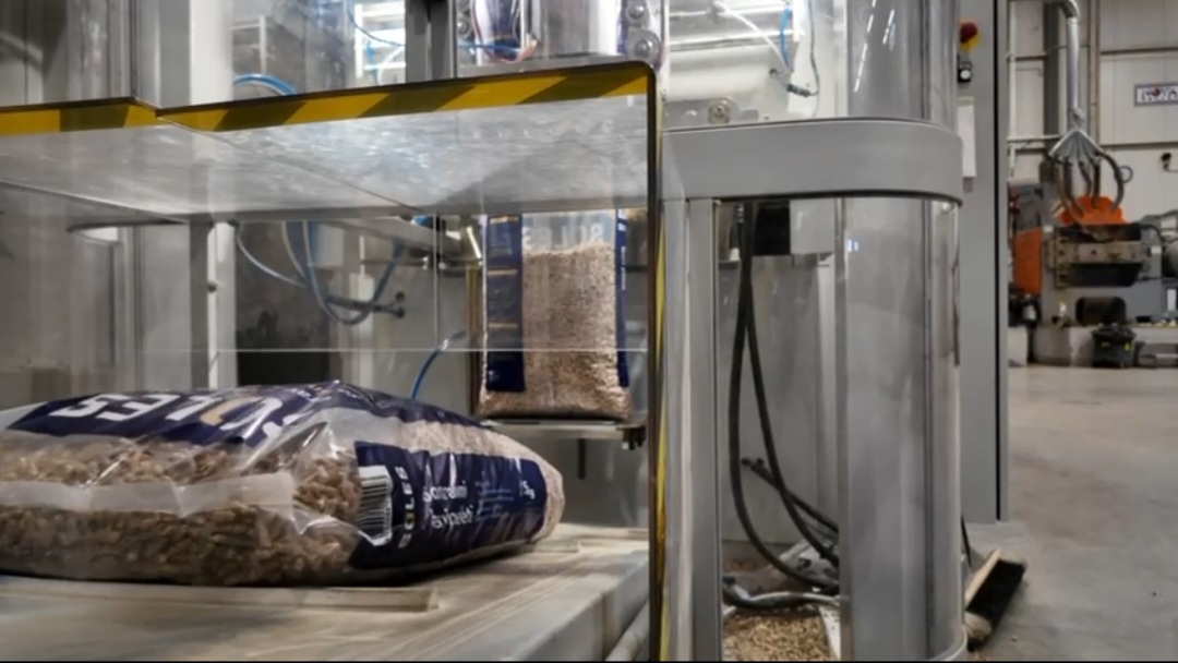 Pellets-Produktion